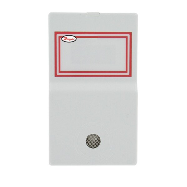 Carbon monoxide transmitter, 0-200 PPM CO, 4-20 mA/2-10 VDC outputs, rectangular enclosure